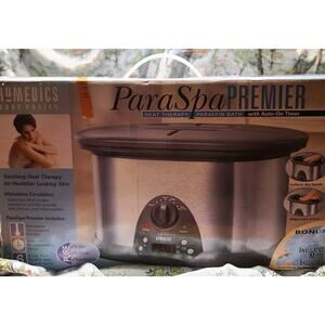 Homedics PAR-400 ParaSpa Premier Heat Therapy Paraffin Wax Bath NEW!